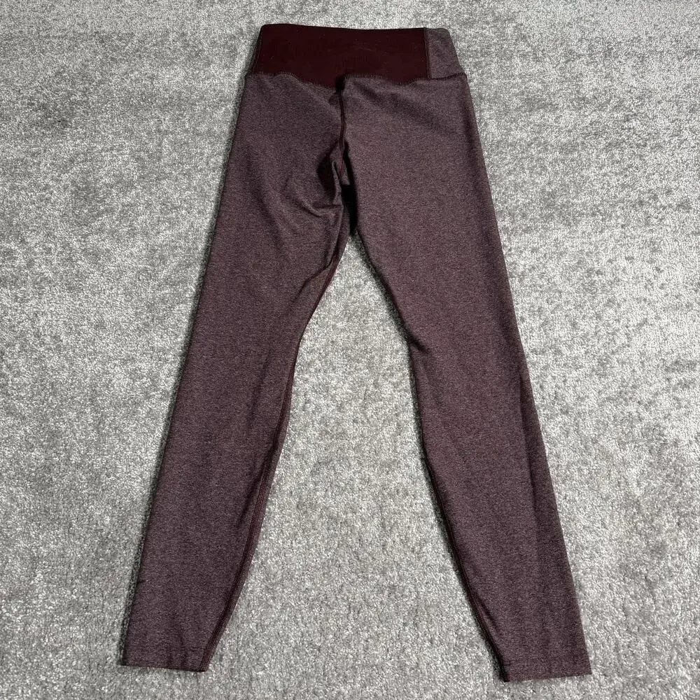 Nike Leggings Womens Small Purple Dri-FIT Legend Mid Rise Ankle Workout Stretch